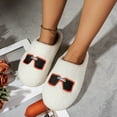 thumbnail image 7 of Gaexia House Slippers for Woman,Fuzzy Slippers Indoor Outdoor Comfortable Soft Sole Home Shoes With Floral Design for Ladies and Couples,Funny Slippers, 7 of 7
