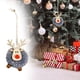thumbnail image 5 of Figuras de reno navideñas, decoración, colgante, estatua de ciervo, modelo de adorno Style2 gris, 5 of 9