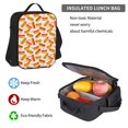thumbnail image 5 of Pofeuu Hot Dog In Heart Print Backpack Travel Backpacks With Lunch Bag Pencil Bag Set 3 pcs Set Cartoon Backpack, 5 of 7