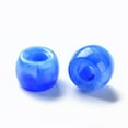 thumbnail image 2 of 500 g Acrylic European Beads Imitation Gemstone Large Hole Beads Rondelle Blue 9x6mm Hole: 4mm 1790~1840pcs/500g, 2 of 6
