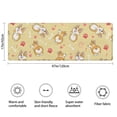 thumbnail image 3 of Corgi Dog and Footprints Bathroom Rugs Mat,Non Slip Microfiber Bathroom Rug,Rubber Backing,Soft Bathroom Mats for Bathroom Floor,Tub and Shower,47x17in(120x43cm), 3 of 5