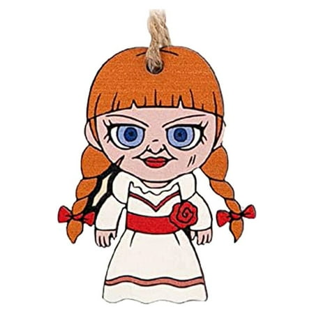 

2024 Decorations Ornaments Wooden Hanging Movie Characters For /Xmas Trees Scary Party Decorations