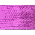 thumbnail image 1 of Ahgly Company Indoor Rectangle Solid Pink Modern Area Rugs, 4' x 6', 1 of 4