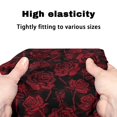 thumbnail image 7 of HELLHERO Roses Seat & Backrest Cover Set Rollator Walker Seat Back Covers Easy Install for Seniors Men Women Easy to Clean Easy Fit for Breathable for Elderly Adults, 7 of 7