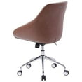 thumbnail image 4 of Elle Décor Taissy Mid-Back Chair, Mocha, 4 of 6