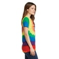 thumbnail image 3 of Port & Company Ladies Tie Dye V Neck Tee-2XL (Rainbow), 3 of 6