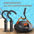 thumbnail image 2 of SNNROO Pool Hooks for Poles  Pool Pole Hook  Hook for Pool Pole  Retrieving Hook for Pool Vacuum  Robotic Cleaner Hook  Pool Hook Replacement for Robotic Vacuum  Telescopic Pole Hooks  Bl, 2 of 6
