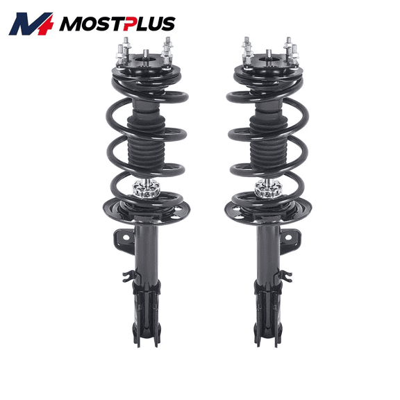 MOSTPLUS 2X Front Complete Struts Coil Spring Assembly for 2011-2013 Ford Explorer FWD