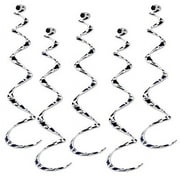 Printed Cow Print Whirls, Pack Of 6