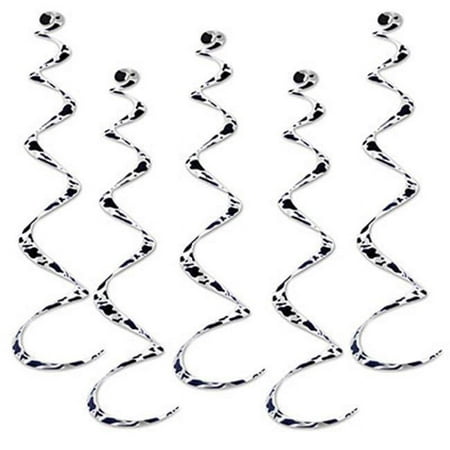 Printed Cow Print Whirls, Pack Of 6