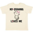 thumbnail image 3 of Inktastic Gramma Loves Me Girls Girls Toddler T-Shirt, 3 of 5