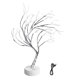 thumbnail image 1 of Lámpara LED de árbol de alambre de cobre Apalfuy Luz nocturna con carga USB verde, 1 of 8