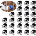 thumbnail image 1 of 25pcs Stainless Steel Whistle with Metal Rope Training Whistle Referee Whistle for Sports Basketball Football Camping Rescue Hiking Stainless Steel Wh, 1 of 5