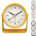 thumbnail image 4 of GloryStar 3.9 Pouces Batterie Réveil Antique Réveil Analogique Rétro avec 360 ° Rotation Silencieuse Chevet Horloge de Bureau Non-Tacking Réveil pour Chambre à Coucher pour Salon Chevet Bureau Cadeau Horloge, 4 of 9