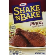 Kraft Shake N Bake Coating Mix, Bbq Glaze, 6 oz