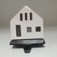 thumbnail image 1 of HOLIDAY TIME 6INCH CERAMIC WHITE HOUSE STOCKING HOLDER, 1 of 3