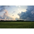 thumbnail image 2 of Hausenflock, Alan 14x11 Black Ornate Wood Framed with Double Matting Museum Art Print Titled - Sunset on Bogue Sound I, 2 of 4