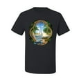 thumbnail image 2 of Wild Bobby, Enjoy Life Vintage Beach Surf Sailboat, Pop Culture, Men Graphic Tee, Black, X-Large, 2 of 4