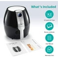 thumbnail image 3 of Ultrean 4 Liter Electric Hot Air Fryer, with Digital LCD Display and Non-Stick Skillet, 3 of 5