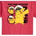 thumbnail image 3 of Pokémon - New Horizons - Captain Pikachu - Adult Short Sleeve T-Shirt, 3 of 5