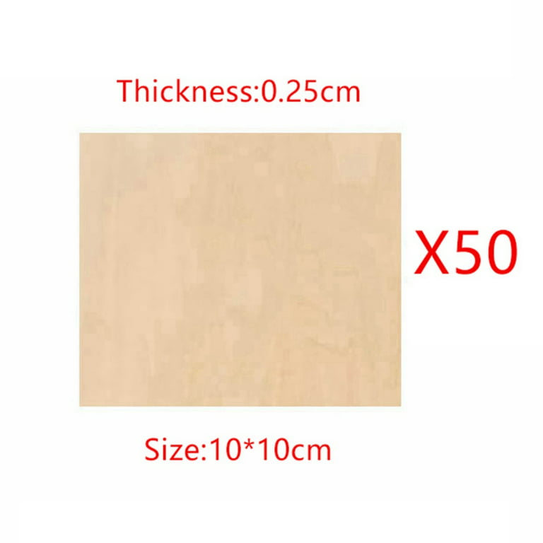Topekada 5 Pack Basswood Sheets 1/16 x 8 x 12 Inch Plywood Board, Thin  Natural Unfinished Wood for Crafts, Hobby, Model Making, Wood Burning and  Laser Projects(rectangle-1.5mm) 