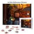 thumbnail image 5 of Saiise Five Nights At Freddy'S Print 500 Jigsaw Puzzle for Adults and Family,Impossible Hard Difficult Challenging Puzzles for Adults - Finished Puzzle Size is 20.4 x 15 in, 5 of 8