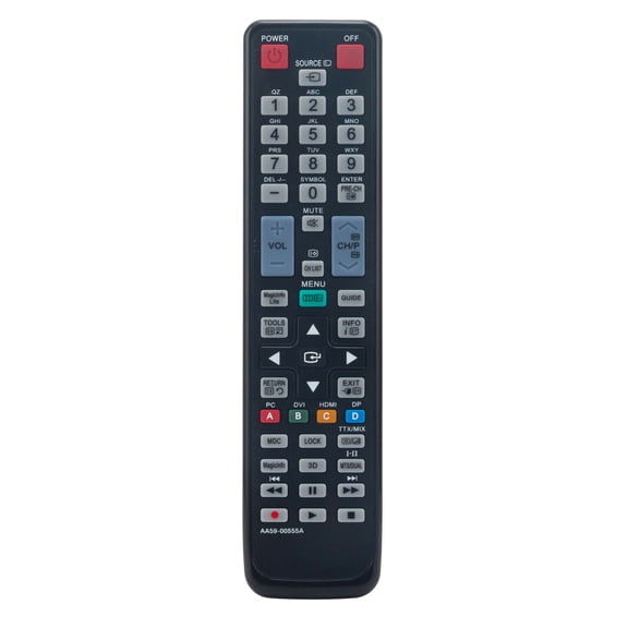 AA59-00555A Replace Remote for Samsung TV Monitor DE55A DE46A ME40A ME46A DE40A