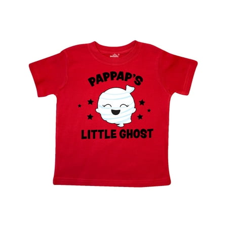 

Inktastic Cute Pappap s Little Ghost with Stars Gift Toddler Toddler Girl T-Shirt