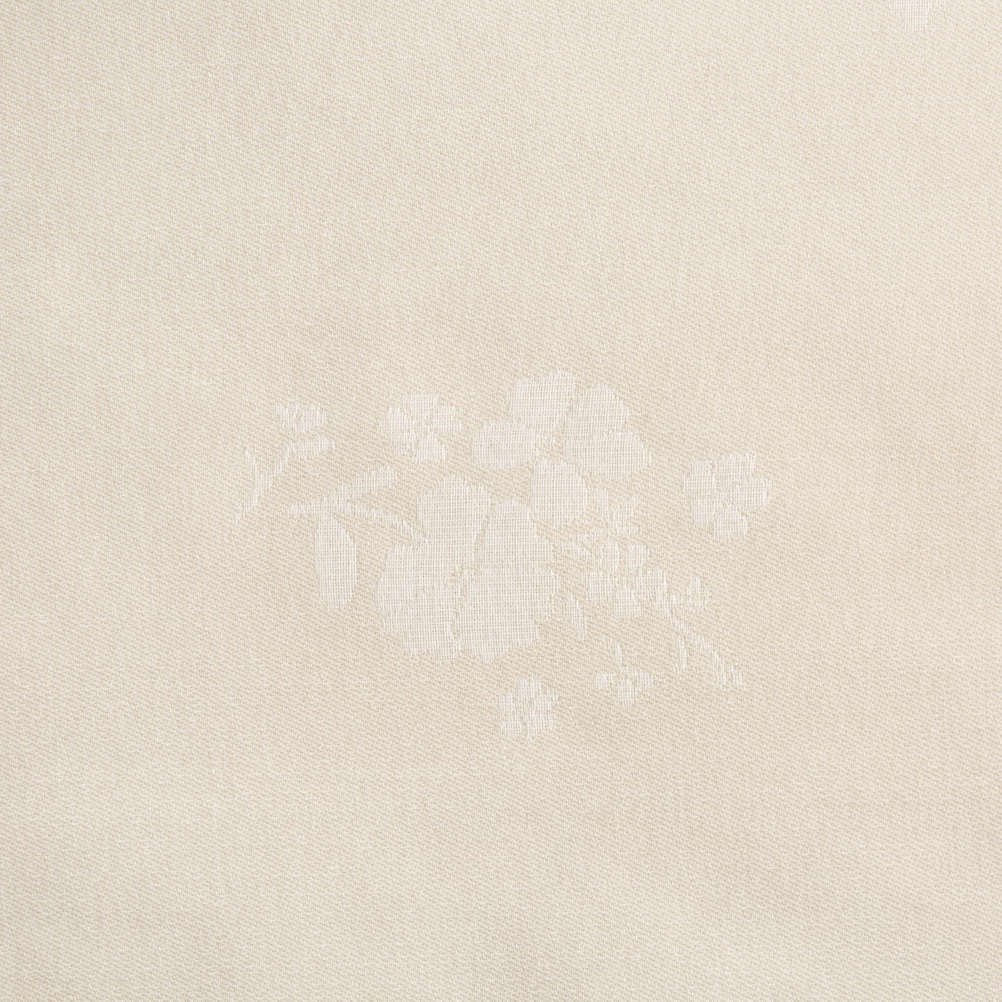 The Pioneer Woman Tonal Floral Jacquard Woven Fabric Tablecloth, Light Taupe, 70" Round