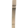 thumbnail image 2 of 3 1/2"W x 28"D x 28"H Merced Smooth Knee Brace, Douglas Fir, 2 of 4