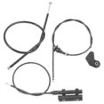 thumbnail image 1 of 3PCS Engine Bowden Cable Hood Release Wire Compatible with- E39 525I 530I 51238176595 51238190754 51238176596, 1 of 5