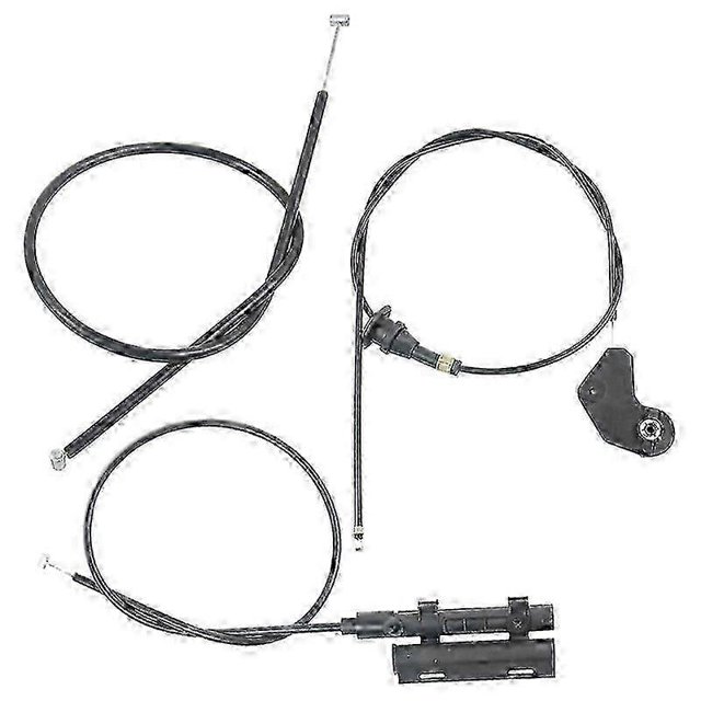 3PCS Engine Bowden Cable Hood Release Wire Compatible with- E39 525I 530I 51238176595 51238190754 51238176596