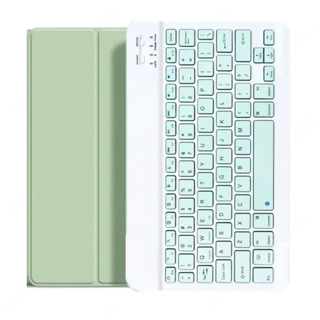 For Samsung Galaxy Tab A9 Plus 2023 Tablet Keyboard Case Silicon Case for Galaxy Tab A9 Plus 11'' Russian Spanish Keyboard Cover mint Portuguese