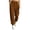 Brown, variant on Jogging Pants for Women Cinch Bottom Sweatpants Baggy Loose Fitted Elastic Waisted Casual Sweat Pants with Pockets(Medium,White)