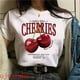 thumbnail image 2 of Camisetas informales de cereza de fresa dulce para mujer, camiseta gótica, camiseta Harajuku de los años 90, Tops de verano, ropa de calle, y2k, 2 of 5