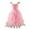Pink, variant on Gunia Girls Dress,Tutu Ruffle Short Sleeve Party Kids Dailywear Leisure Sundress 8-9 Years