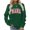 Green, variant on SIYUDAN Women Sweatshirt Long Sleeve Sweatshirt for Women Pullover Light Green Pullover Adult Comfort Colors Crewneck Sweatshirt Fall Basics Womens Clothing Womens Fashion