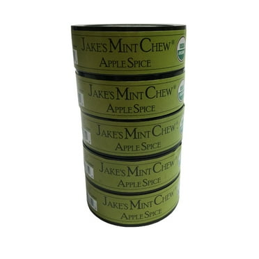 Jake's Mint Chew - Apple Spice - 5ct Tobacco & Nicotine Free!