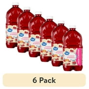 (6 pack) Great Value Cranberry Raspberry Juice Cocktail, 64 fl oz