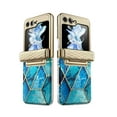thumbnail image 2 of i-Blason Cosmo Series Protective Case for Samsung Galaxy Z Flip 5 5G (2023), Ocean Blue, 2 of 9