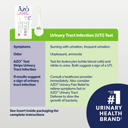 AZO Dual Pack UTI Test Strips & Vaginal pH At-Home Test Kit, Easy to Use, Fast Results & Clinically Tested, FSA/HSA Eligible, 2 Tests