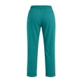 thumbnail image 6 of BVOFAR Womens Cargo Hiking Pants with Zipper Pockets Lightweight Straight Leg High Waisted Trousers Athletic Trouser for Travel Climbing Hiking Mint Green XXL, 6 of 9