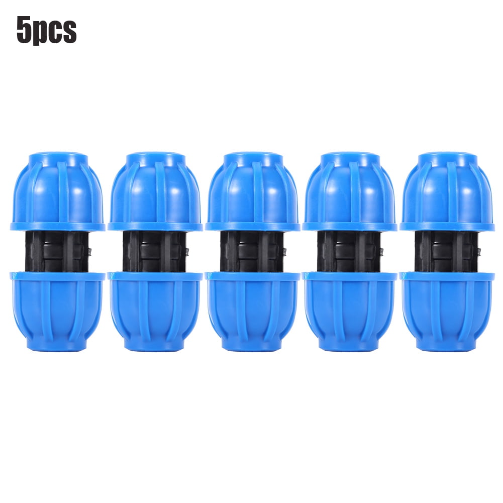 Pipe Connector, Straight Connector PE Plastic For Water Pipe Connection