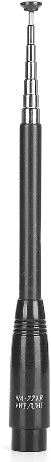 Antenne Radio Amateur UHF/VHF Télescopique - 220 Mm - Neuf Sous Emballage - Pour Handheld