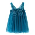 thumbnail image 1 of Erty Toddler Tulle Dress Layered Tulle Tutu Dress Toddler Girl Princess Dress Birthday Party Tulle Sundress For Girls charming, 1 of 8