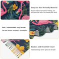 thumbnail image 5 of FORMRS Womens Scarf Winter Soft Long Big Warm Shawls Wrap Tassel Scarves, Yellow Floral Flamingo, 5 of 9