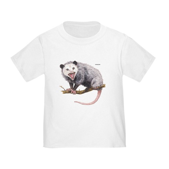 CafePress - Opossum Possum Animal Toddler T Shirt - Cute Toddler T-Shirt, 100% Cotton