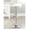 thumbnail image 4 of Safavieh Avish Swivel Barstool-Color:Red, 4 of 5