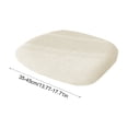 thumbnail image 3 of 1Pc Dining Chair Seat Covers, 13-18 Inch Washable Dining Room Chair Seat Cover, Removable Kitchen Seat Covers Chair Covers for Dining Chairs - Beige, 3 of 6