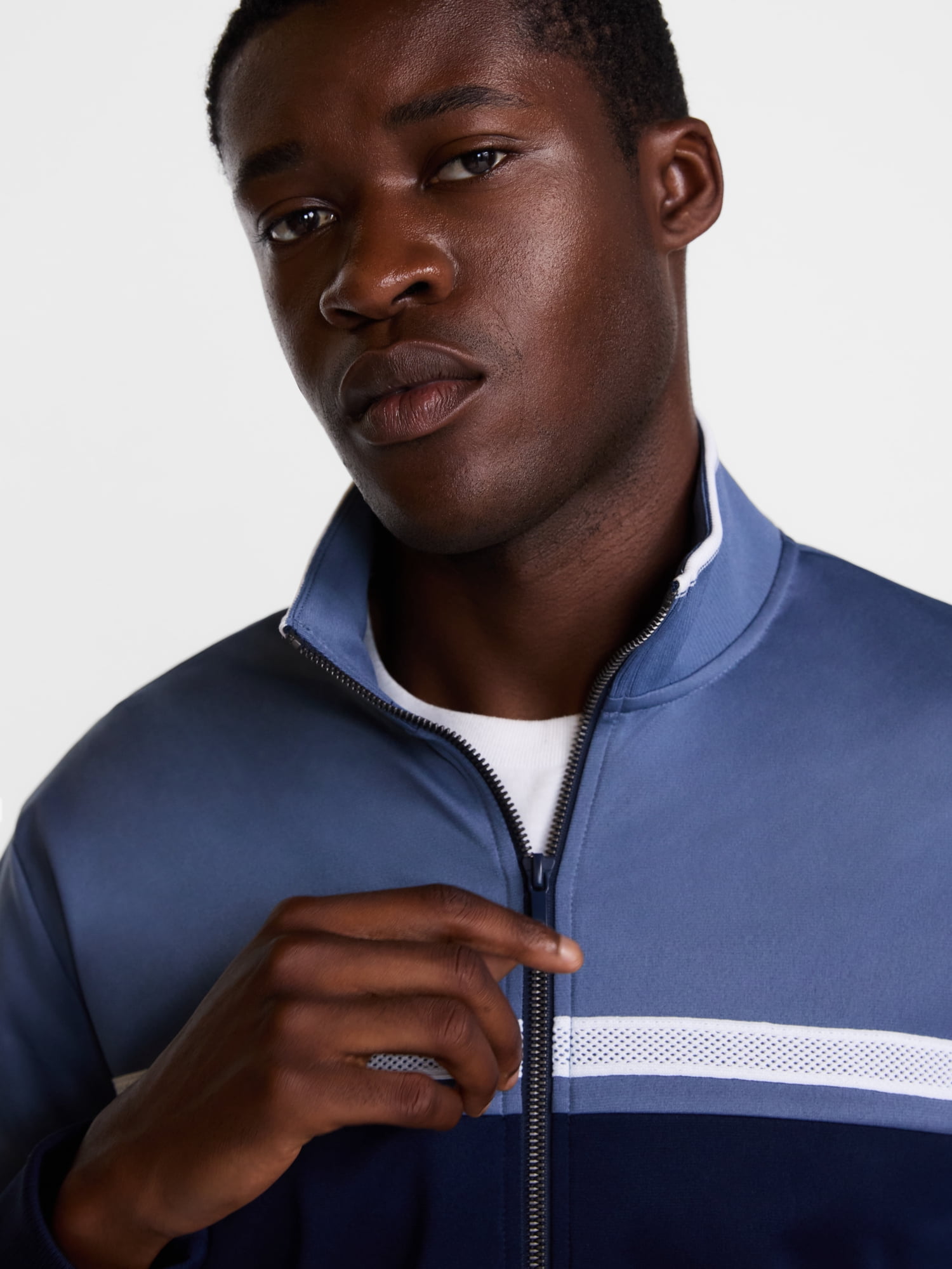 Athletic Works Men's Track Jacket, Sizes XS-4XLT